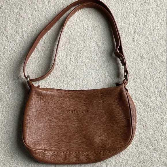 Longchamp pebble Leather crossbody - Picture 2 of 10